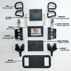 WJ-12型扣件系统零部件图